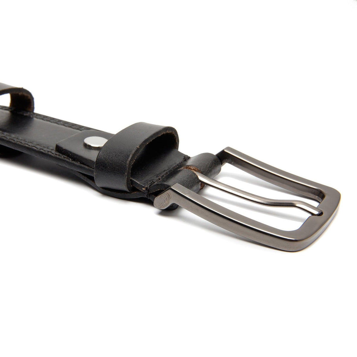 
Classic 100% Full-Grain leather Belt - Prospettiva posteriore con spallacci in pelle rinforzati
