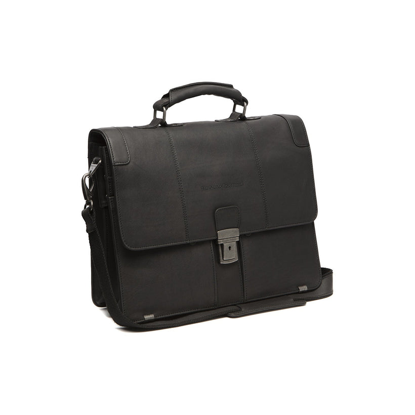 Stuttgart Full-Grain Leather Briefcase da Donna