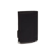 
Classic 100% Full-Grain Leather Card Holder - Prospettiva posteriore con spallacci in pelle rinforzati