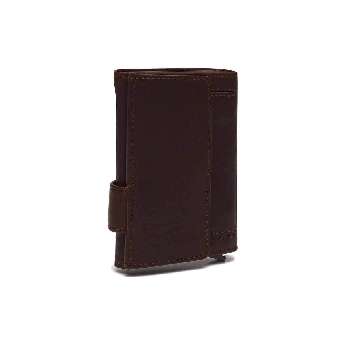 
Brown Leather Card Holder Frankfurt, detail view 1