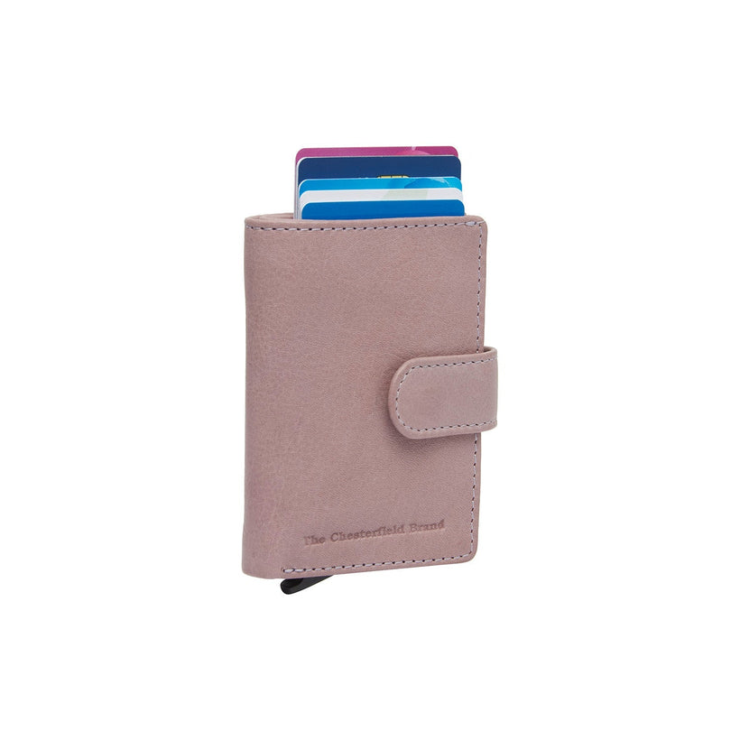 Kaunas Full-Grain Leather Card Holder da Donna