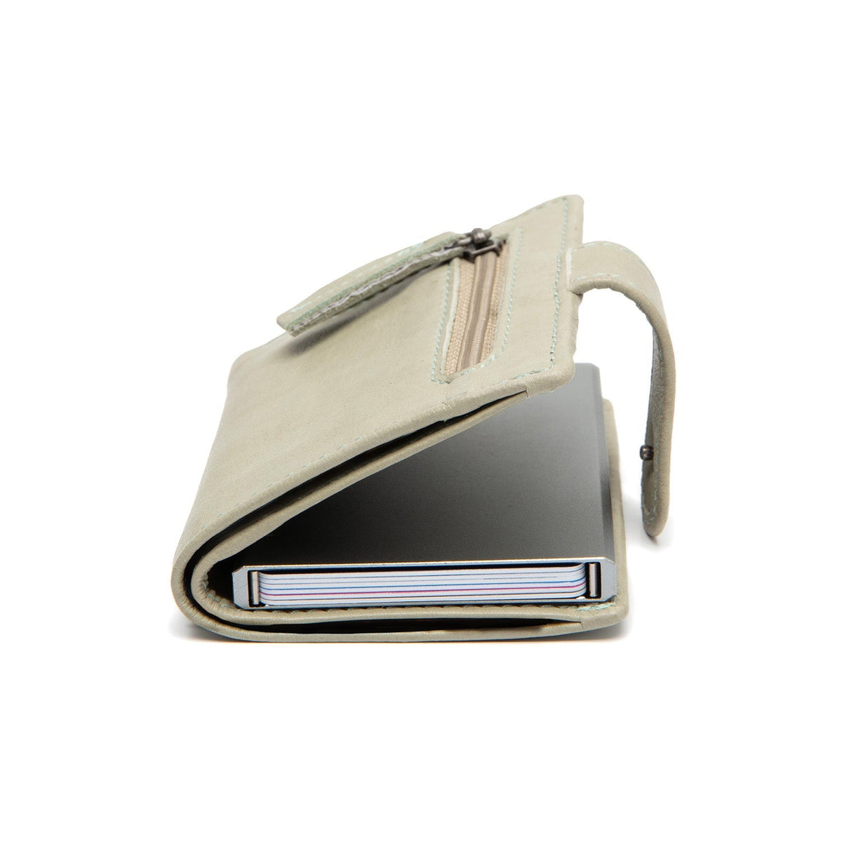 Kaunas Full-Grain Leather Card Holder da Donna – Vista prodotto alternativa 3