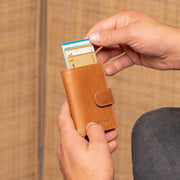 Leipzig Full-Grain Leather Card Holder da Donna – Vista prodotto alternativa 2