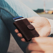 Loughton Full-Grain Leather Card Holder da Donna – Vista prodotto alternativa 2