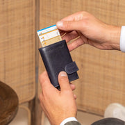 Mannheim Full-Grain Leather Card Holder da Donna – Vista prodotto alternativa 2
