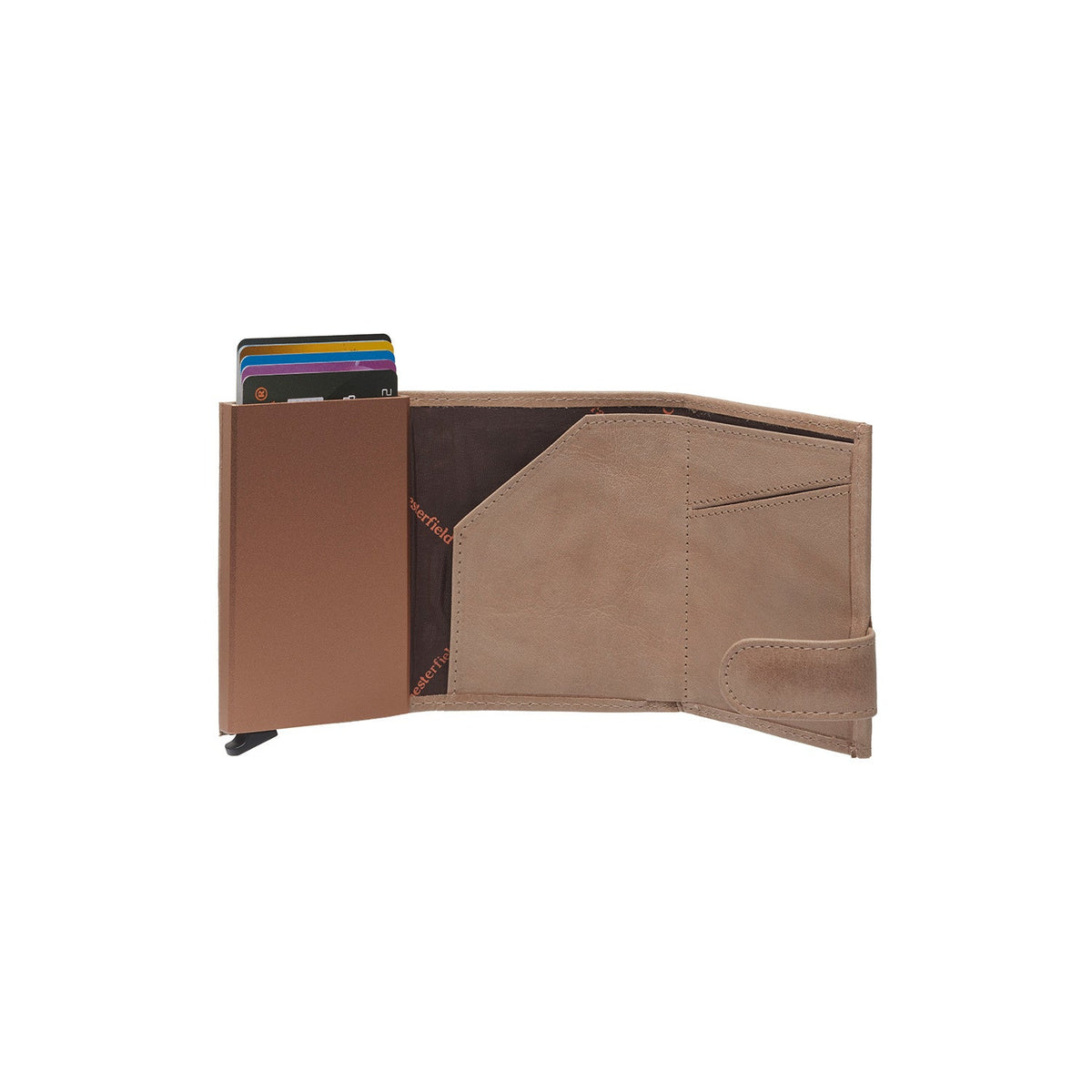 Mannheim Full-Grain Leather Card Holder da Donna – Vista prodotto alternativa 3