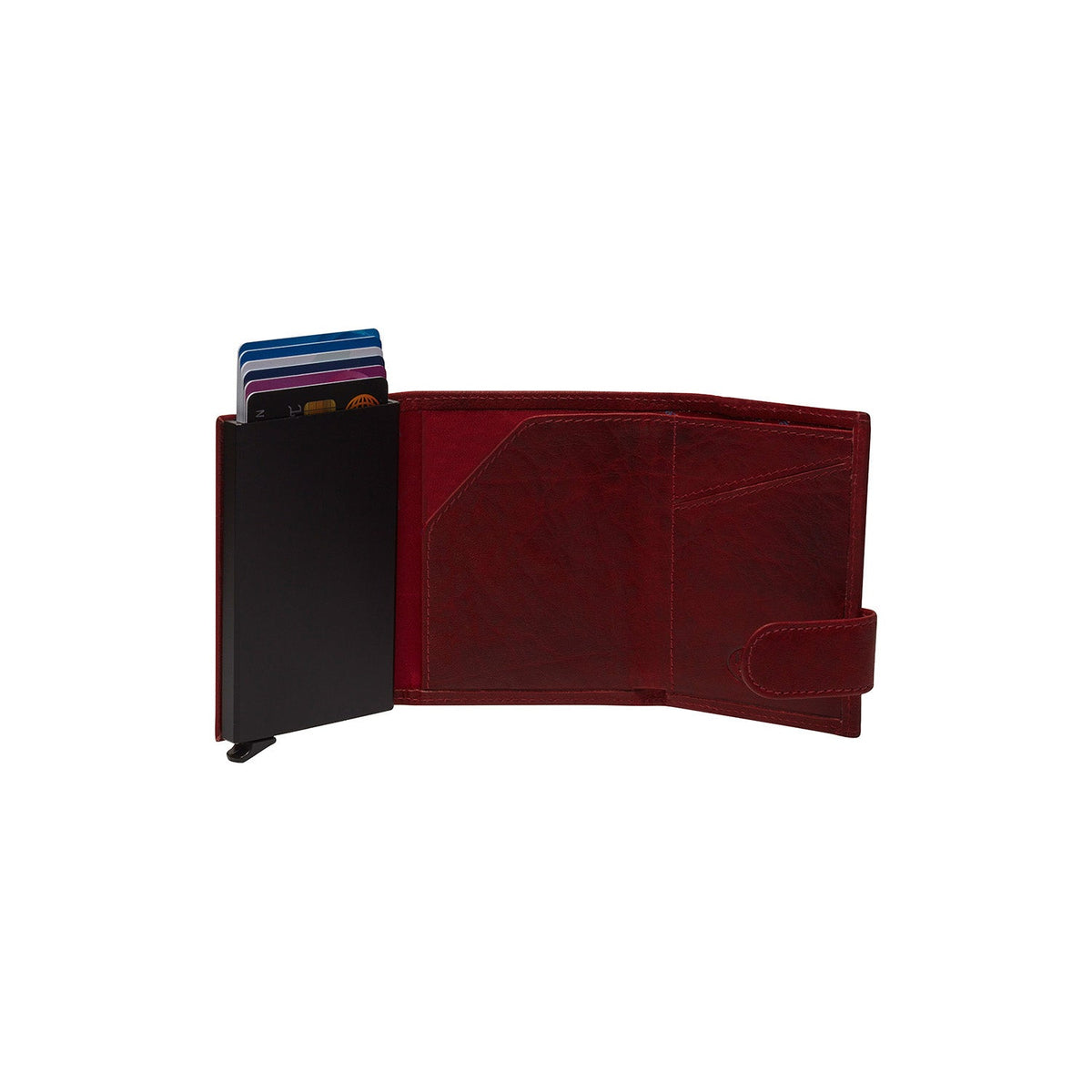 Mannheim Full-Grain Leather Card Holder da Donna – Vista prodotto alternativa 3
