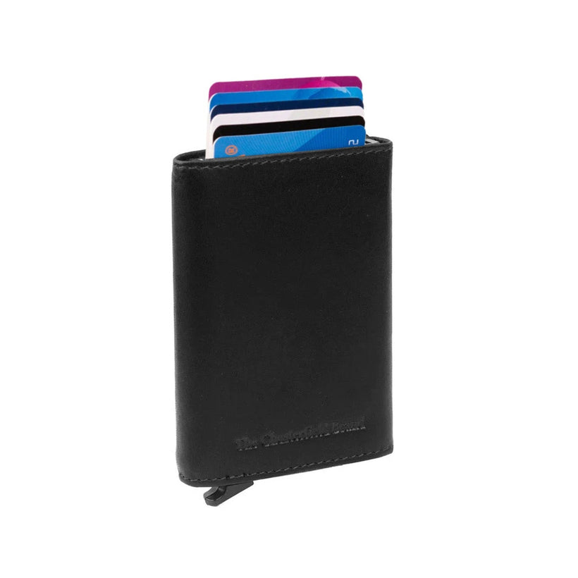 Palma Full-Grain Leather Card Holder da Donna