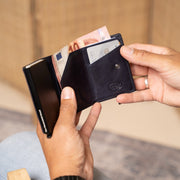 Paris Full-Grain Leather Card Holder – Vista prodotto alternativa 3