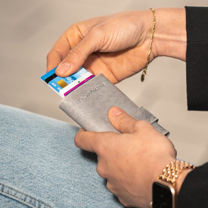 Portland Full-Grain Leather Card Holder da Donna – Vista prodotto alternativa 2