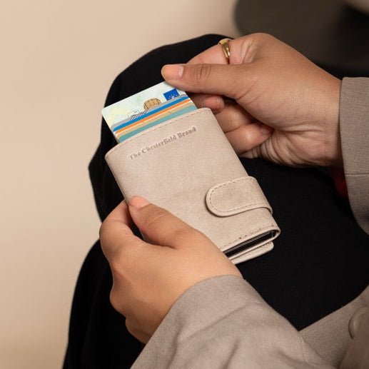 Portland Full-Grain Leather Card Holder da Donna – Vista prodotto alternativa 2