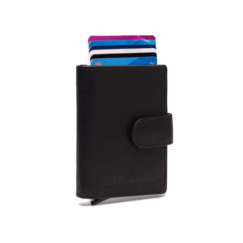 Prague Full-Grain Leather Card Holder da Donna