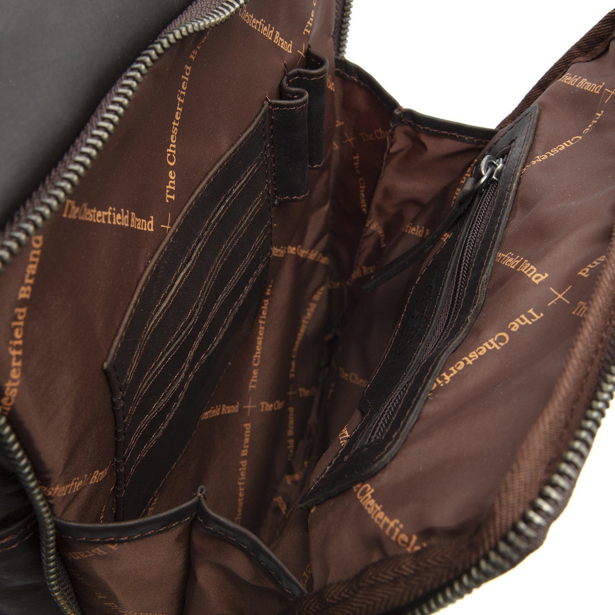 Alva Full-Grain Leather Crossbody Bag da Uomo – Vista prodotto alternativa 2