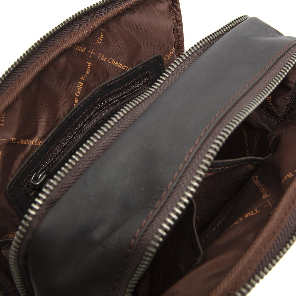 Alva Full-Grain Leather Crossbody Bag da Uomo – Vista prodotto alternativa 3