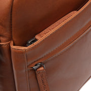 Anzora Full-Grain Leather Crossbody Bag da Uomo – Vista prodotto alternativa 3