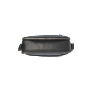 Arendal Full-Grain Leather Crossbody Bag da Uomo - Structured Side Profile Showing Gusset Depth &amp; Expansion Capacity