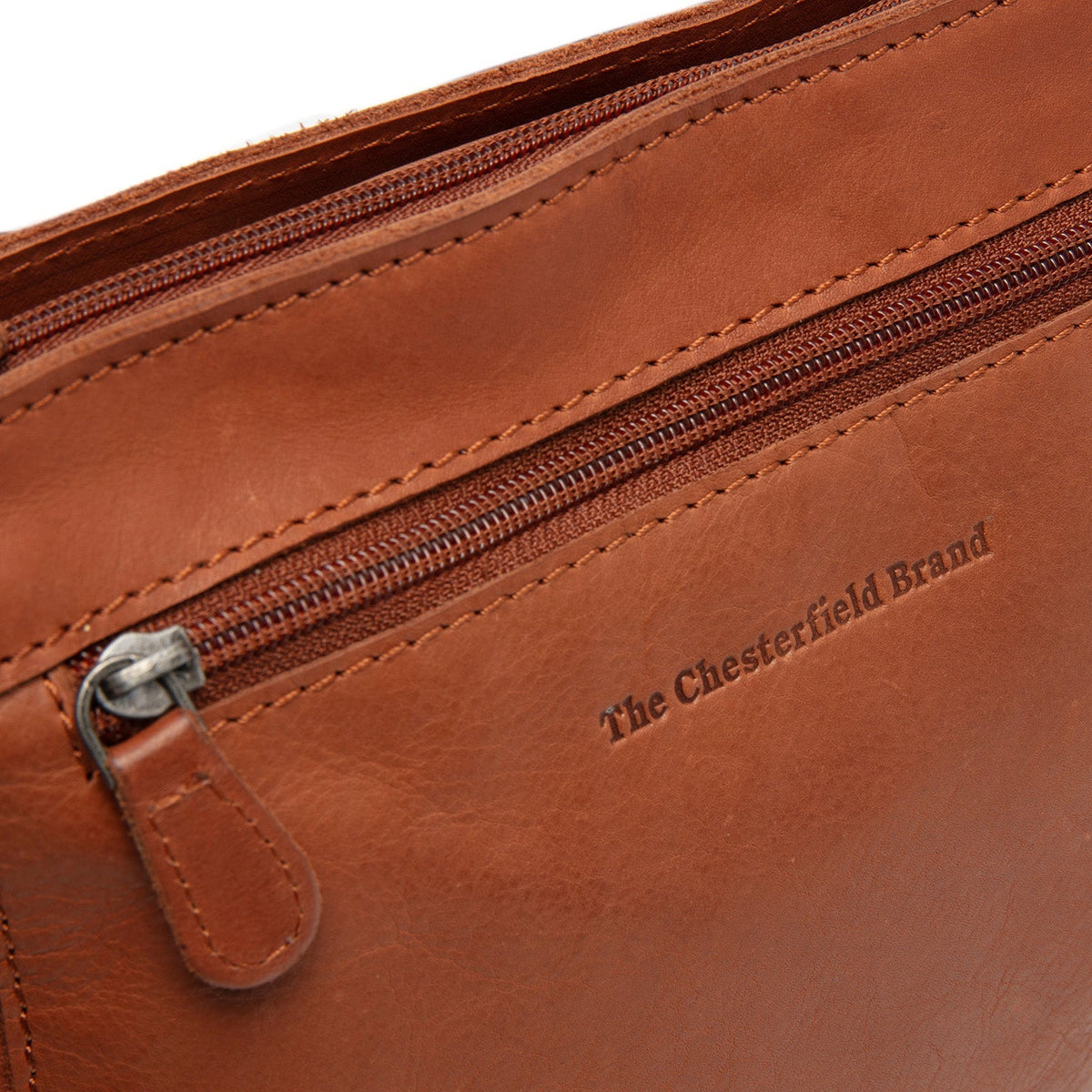 
Aston Borsa a tracolla in pelle pieno fiore – alternate product view 2