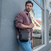 Birmingham Full-Grain Leather Crossbody Bag da Uomo – Vista prodotto alternativa 3