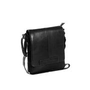 Bodin Full-Grain Leather Crossbody Bag da Donna in Classic 100% Full-Grain Leather - Full Exterior Front Profile View | Acquista online