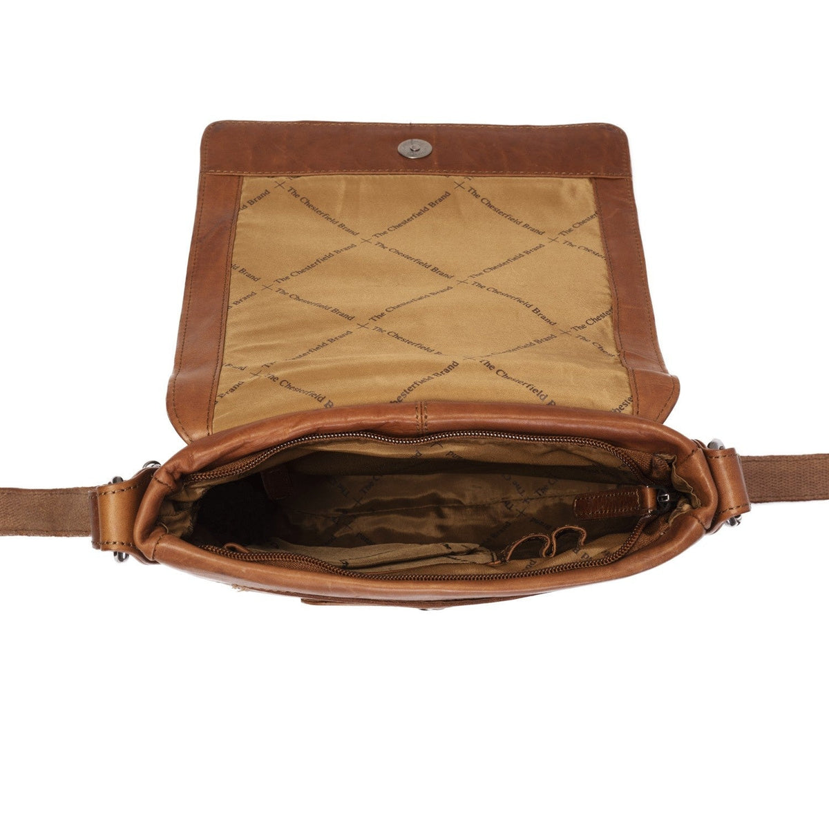 Bodin Full-Grain Leather Crossbody Bag da Donna – Vista prodotto alternativa 2