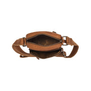 Bremen Full-Grain Leather Crossbody Bag da Uomo – Vista prodotto alternativa 3