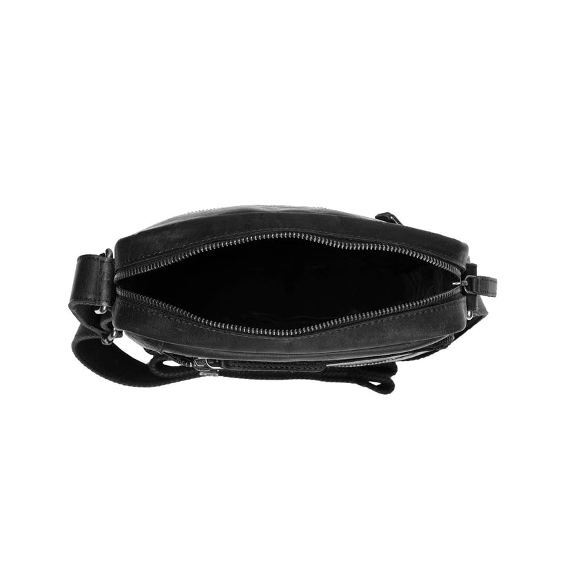 Dessau Full-Grain Leather Crossbody Bag da Uomo