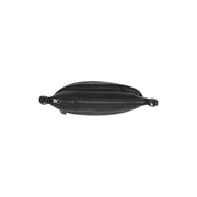 Durban Full-Grain Leather Crossbody Bag da Donna - Structured Side Profile Showing Gusset Depth &amp; Expansion Capacity
