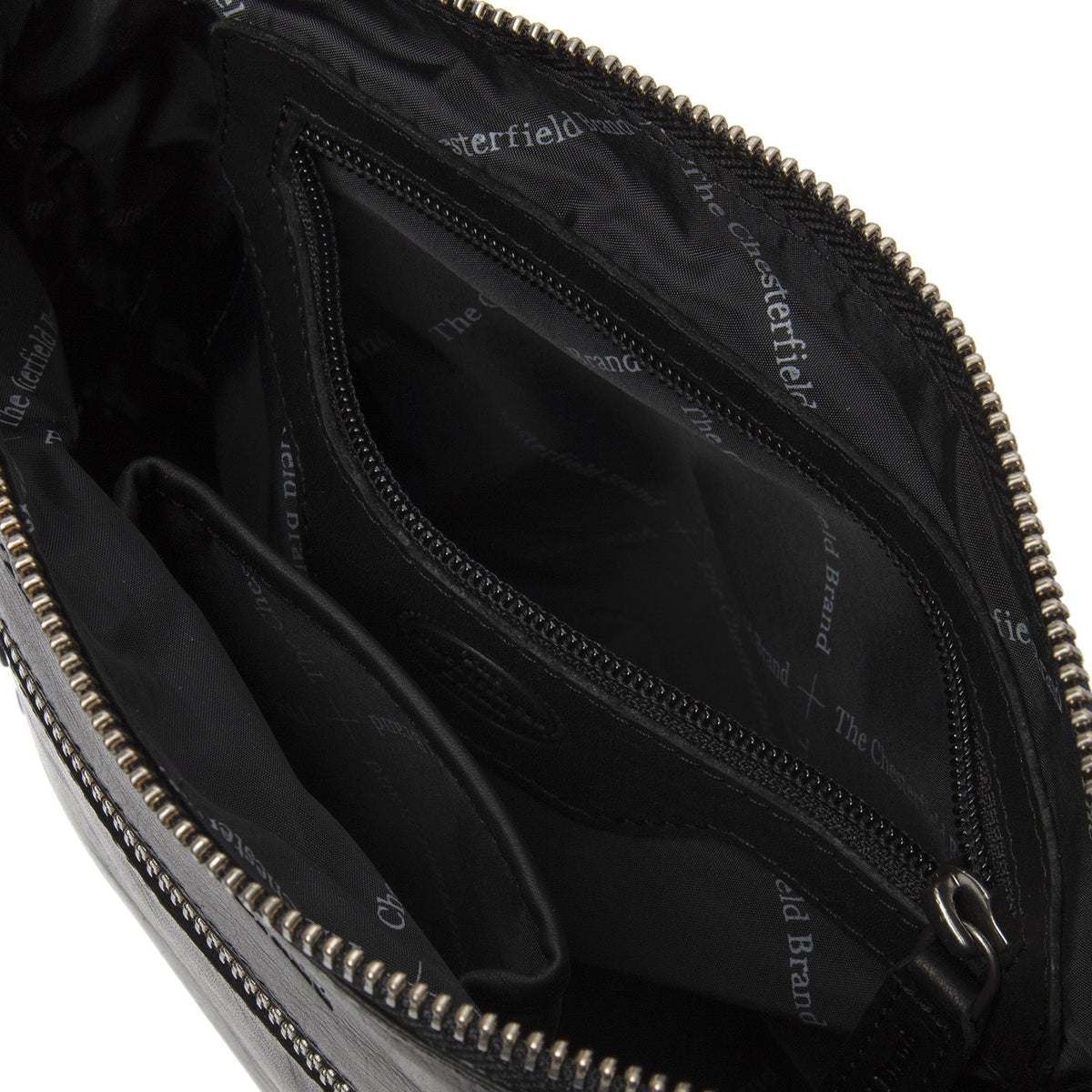 Classic 100% Full-Grain leather Bag - Rear Perspective Showing Reinforced Leather Straps &amp; Stitching