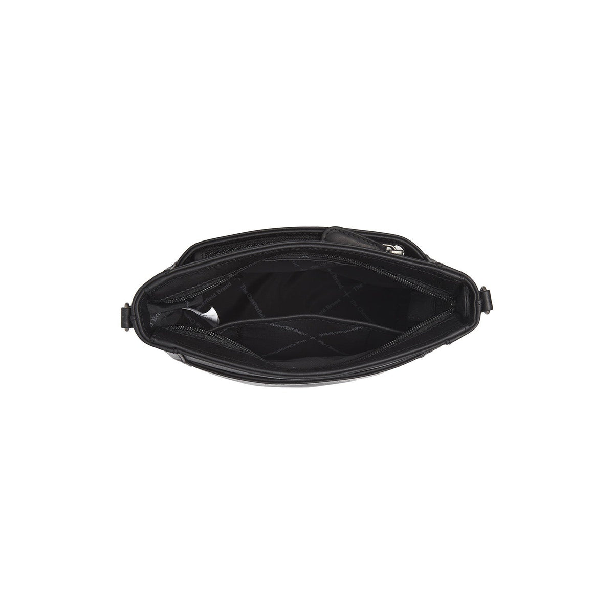 
Vista interna Showing Dedicated Padded Laptop Sleeve & Multi-Compartment Organization