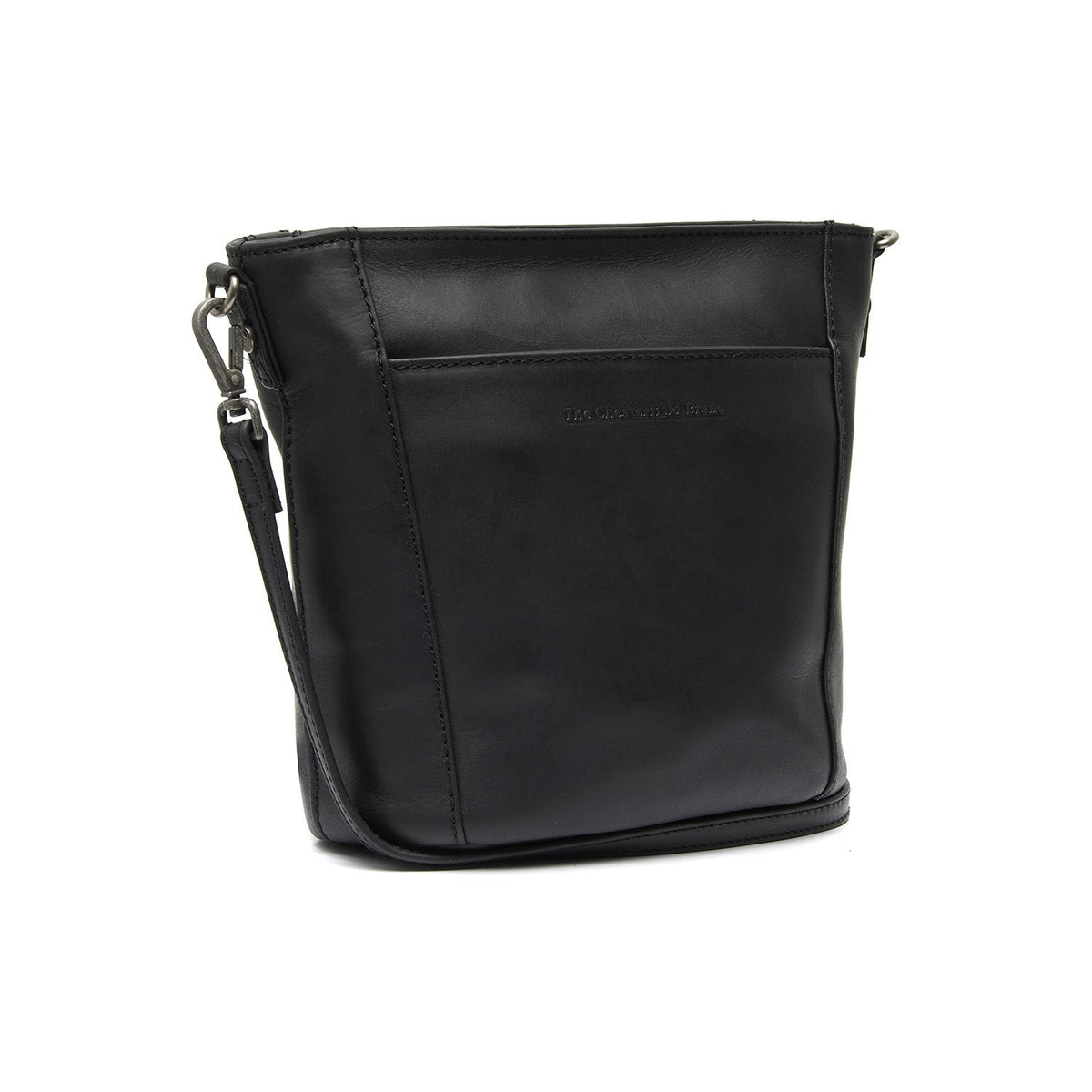 
Fintona Borsa a tracolla in pelle pieno fiore in classica vera pelle pieno fiore 100% - Full Exterior Vista frontale e silhouette sartoriale | Acquista online