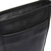 
Classic 100% Full-Grain leather Bag - Prospettiva posteriore con spallacci in pelle rinforzati