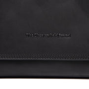Classic 100% Full-Grain leather Bag - Rear Perspective Showing Reinforced Leather Straps &amp; Stitching