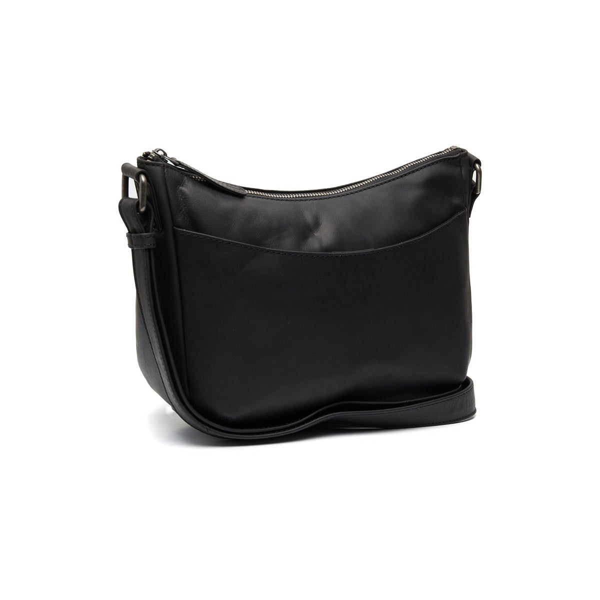 Henderson Full-Grain Leather Crossbody Bag da Donna in Classic 100% Full-Grain Leather - Full Exterior Front Profile View | Acquista online