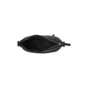 Henderson Full-Grain Leather Crossbody Bag da Donna - Structured Side Profile Showing Gusset Depth &amp; Expansion Capacity