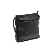 Lunton Full-Grain Leather Crossbody Bag da Donna in Classic 100% Full-Grain Leather - Full Exterior Front Profile View | Acquista online