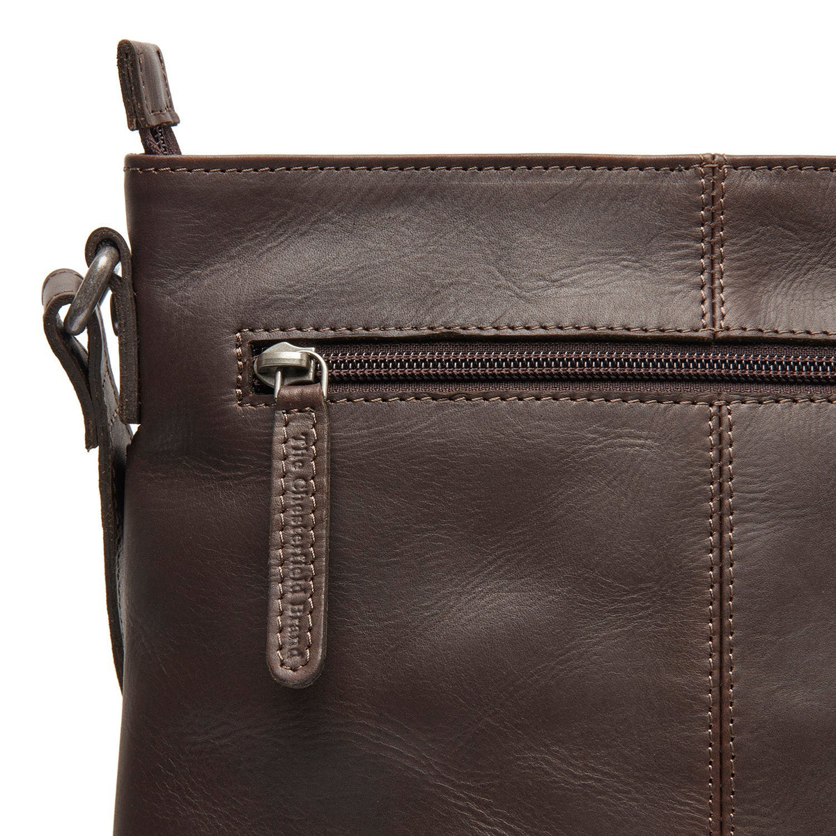 Lunton Full-Grain Leather Crossbody Bag da Donna – Vista prodotto alternativa 3