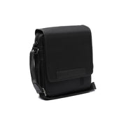 Mikeli Full-Grain Leather Crossbody Bag da Donna in Classic 100% Full-Grain Leather - Full Exterior Front Profile View | Acquista online