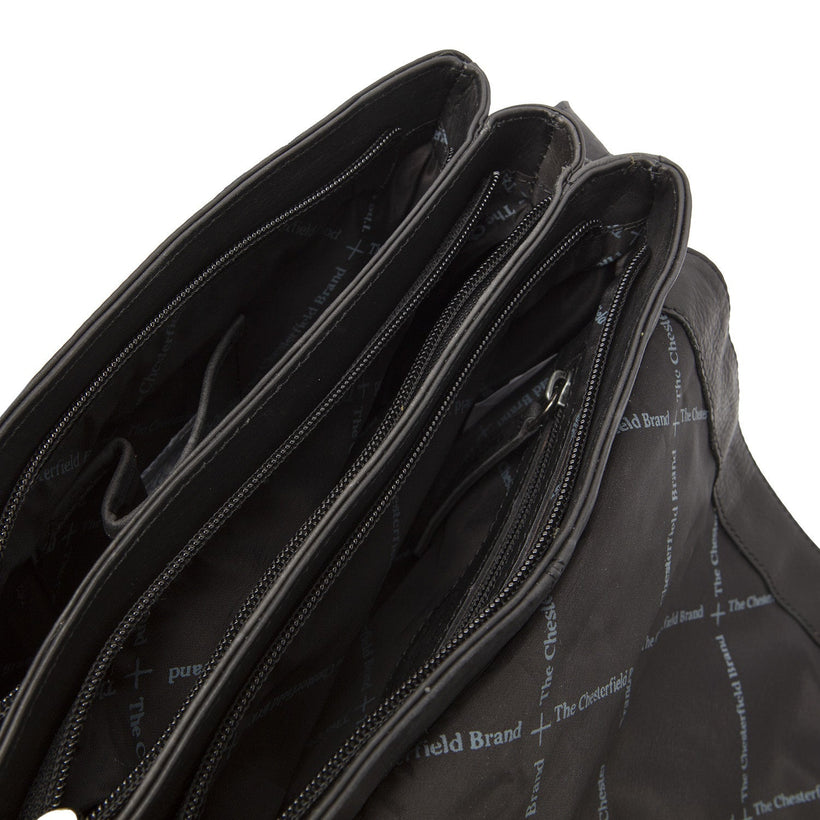 Millie Full-Grain Leather Crossbody Bag da Donna