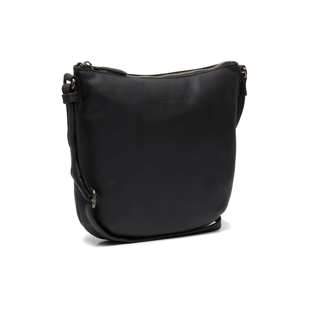 Rossoding Full-Grain Leather Crossbody Bag da Donna in Red 100% Full-Grain Leather - Full Exterior Front Profile View | Acquista online