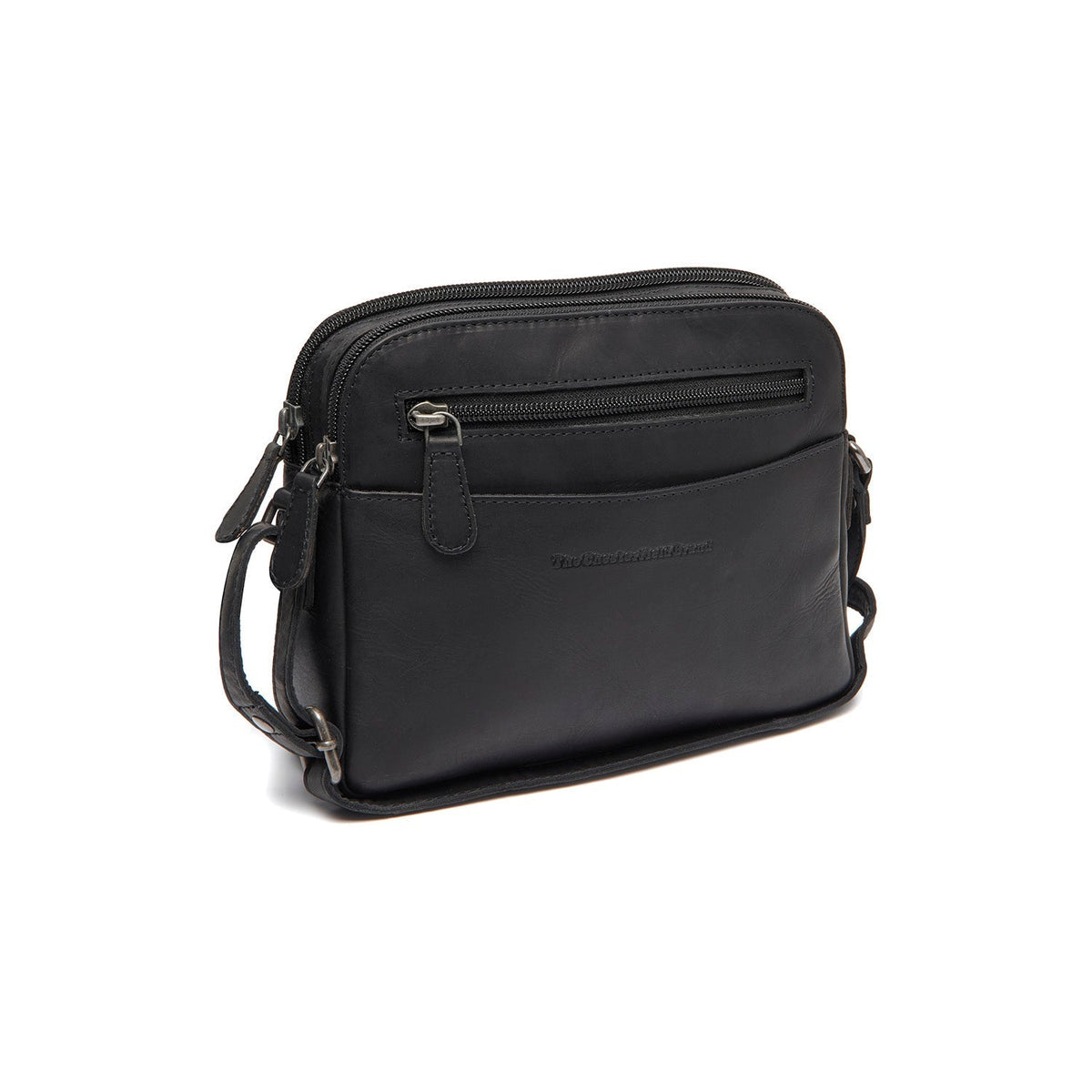 
Vionne Borsa a tracolla in pelle pieno fiore in classica vera pelle pieno fiore 100% - Full Exterior Vista frontale e silhouette sartoriale | Acquista online