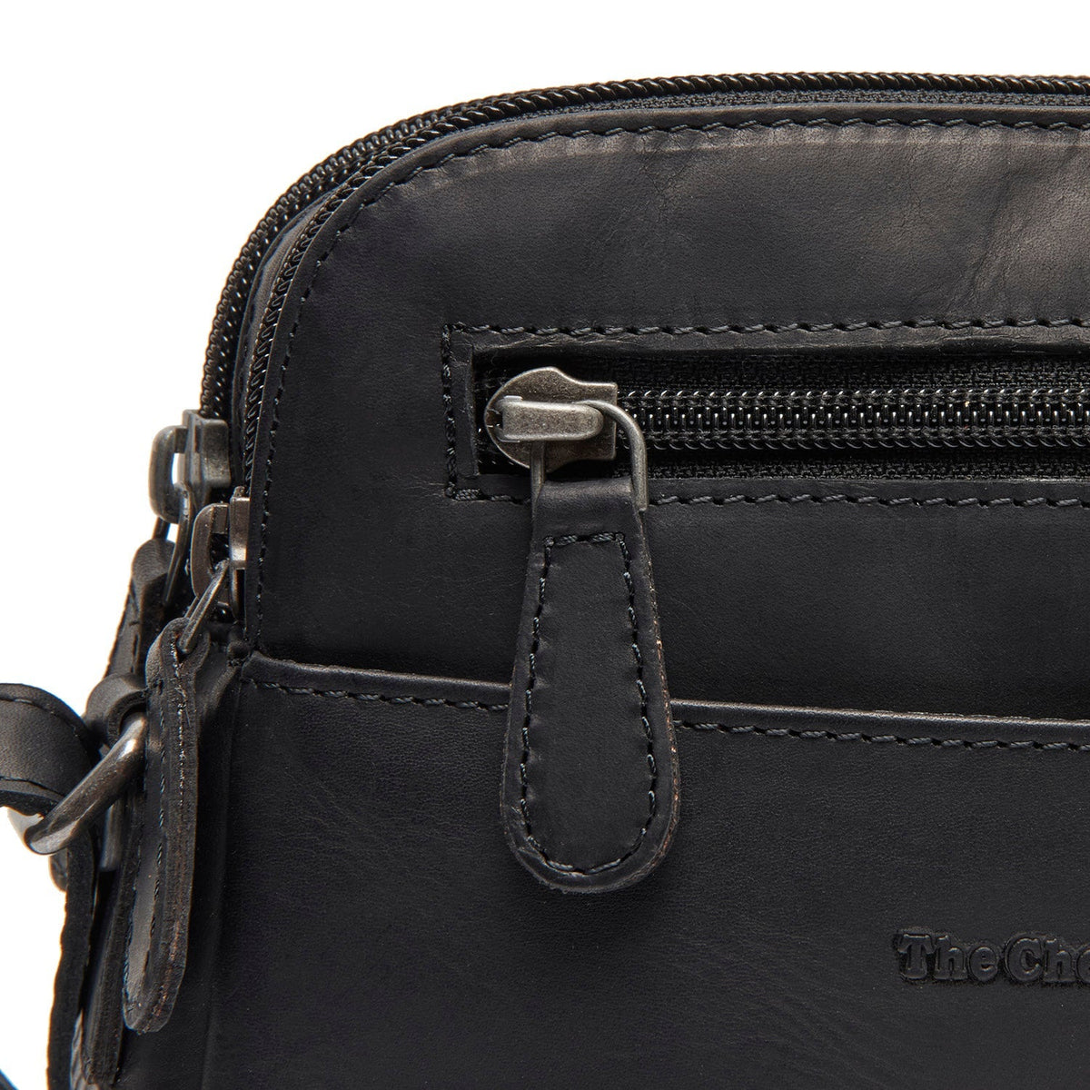 
Classic 100% Full-Grain leather Bag - Prospettiva posteriore con spallacci in pelle rinforzati