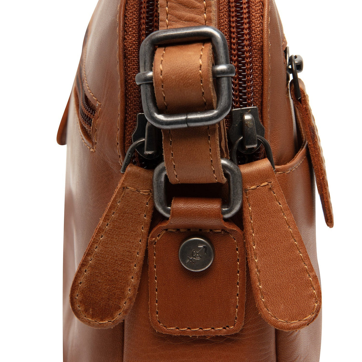 
Vionne Borsa a tracolla in pelle pieno fiore – alternate product view 3