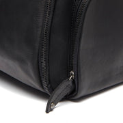 Leather Garment Bag Finlay da Donna - Lateral Side Profile View Showing Sleeve Cut &amp; Athletic Taper Fit