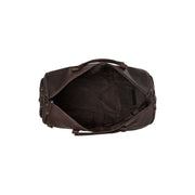 Brown Leather Garment Bag Finlay da Donna, detail view 4