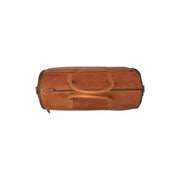 Cognac Leather Garment Bag Finlay da Donna, detail view 3