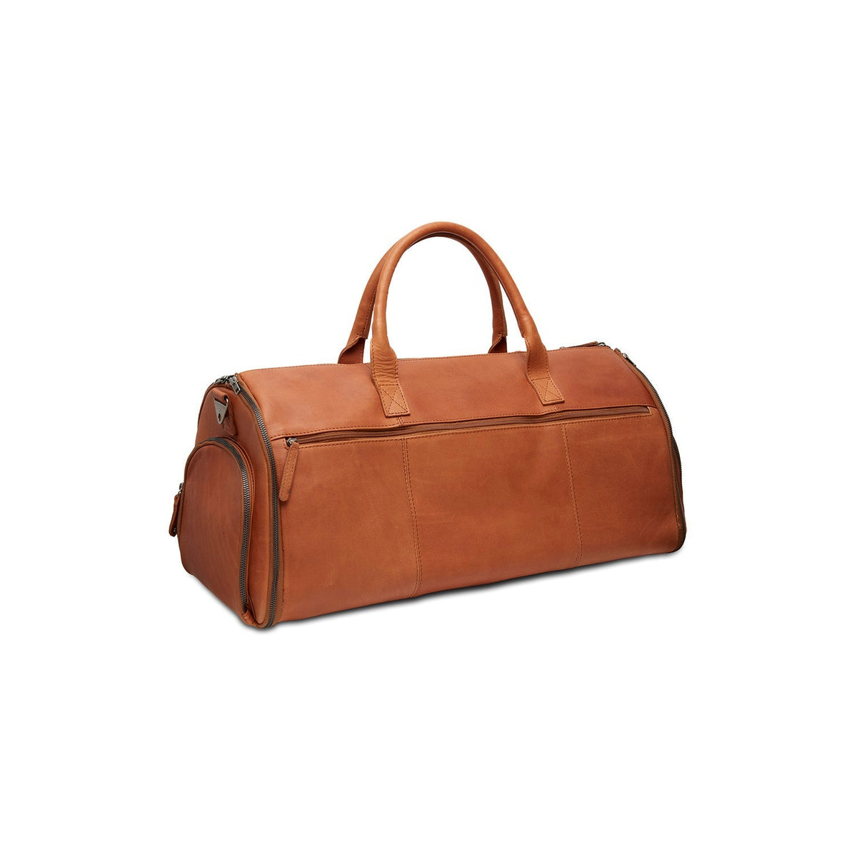 Cognac Leather Garment Bag Finlay da Donna, detail view 5