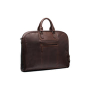 Tailored Rib Cuffs &amp; Hem Craftsmanship Construction Detail on Leather Garment Bag Josh da Donna