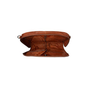 Cognac Leather Garment Bag Josh da Donna, detail view 3