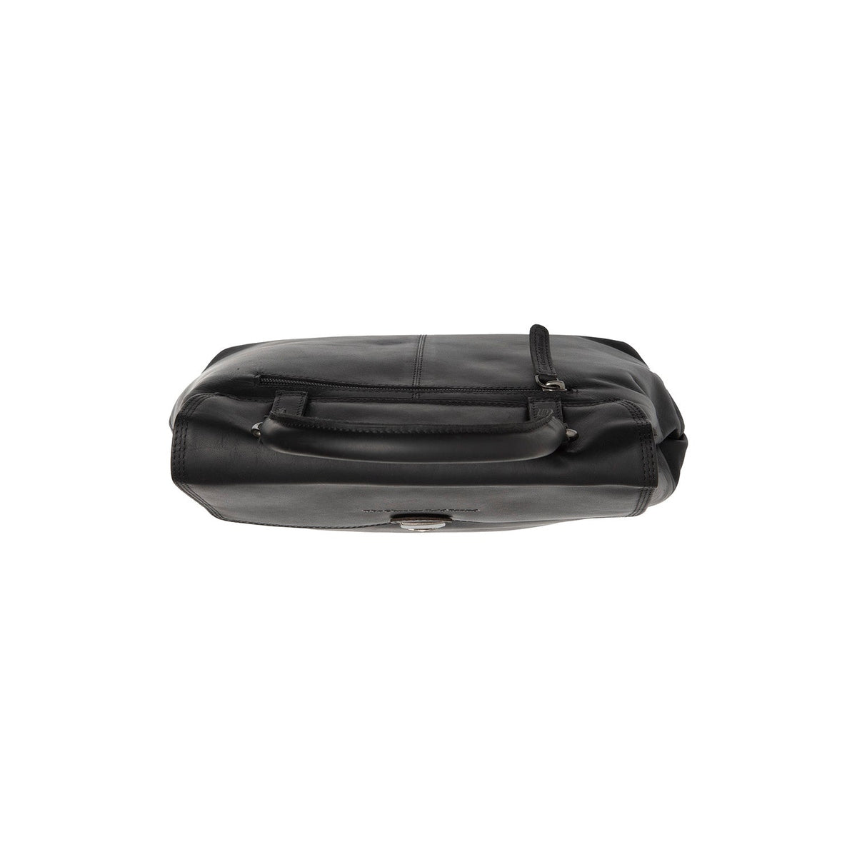 Angera Full-Grain Leather Handbag da Donna - Lateral Side Profile View Showing Sleeve Cut &amp; Athletic Taper Fit