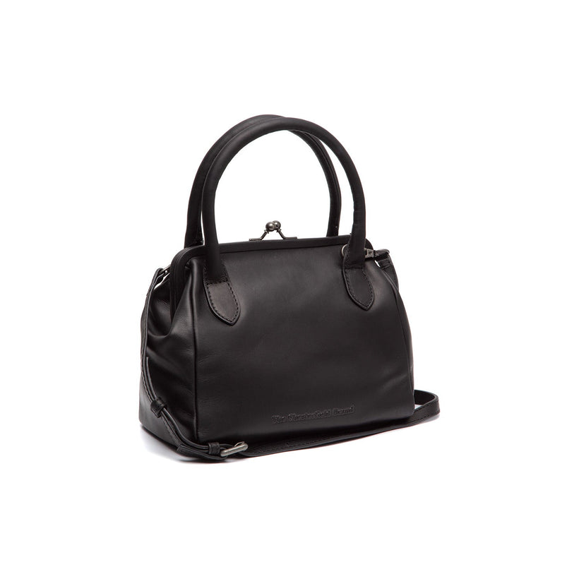 Chili Full-Grain Leather Handbag da Donna